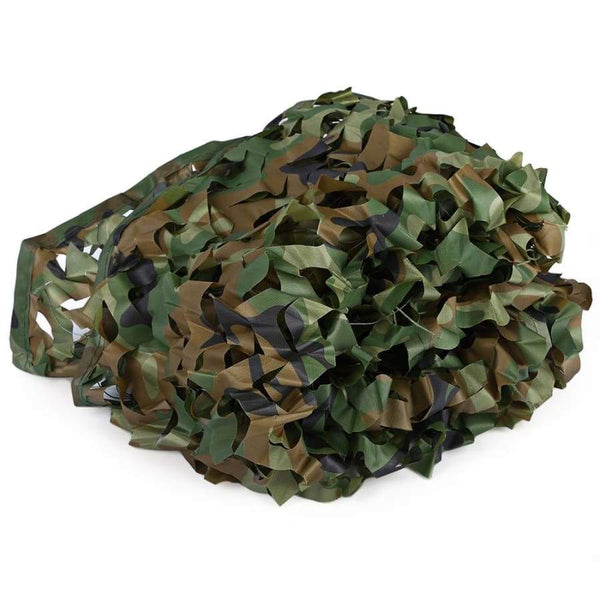 1.53M x 1.99M Woodland Military Car Cover Hunting Camping Tent Camouflage Net Netting - Other Hunting Products