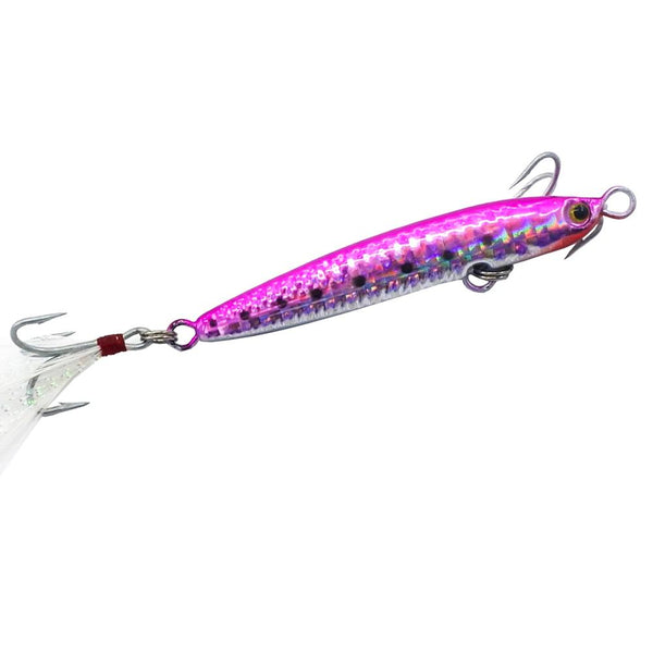 HONOREAL 14g 20g New Metal Jigging Fishing Lure Lead Fish with VMC Hook