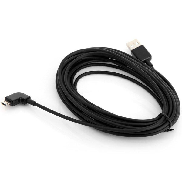 U2-306 5m Left Angle 90 Degrees Micro USB Male to USB Data Charging Sync Cable