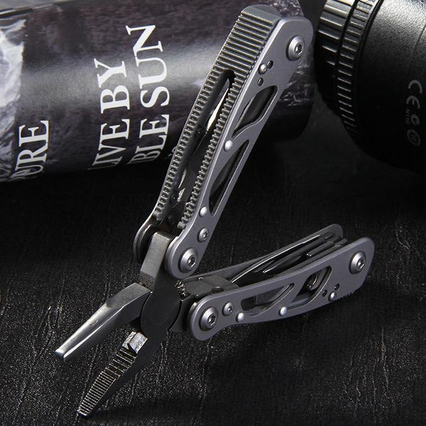 S Mini Pliers 9 in 1 Multifunctional Outdoor Camping Toolkit with Nylon Sheath - CBXMall.com | Best Prices ➤ Fast DELIVERY | ✈ Free Standard Shipping over 100+ Countries Worldwide