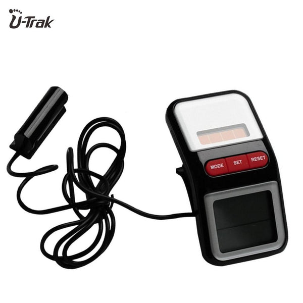 U - Trak CR - 770 Solar + Battery Dual Power Water-resistant Bicycle Bike Speedometer