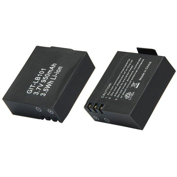 Replecement 950mAh Li-ion Battery for Git Up Git 1 / 2 Sports DV