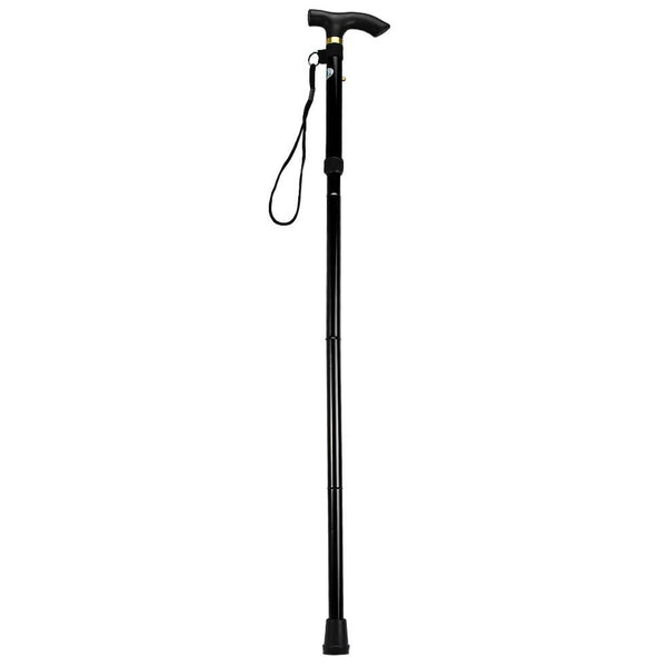 Adjustable Aluminum Metal Walking Stick Folding Collapsible Travel Cane with Non-slip Rubber Base - CBXMall.com | Best Prices ➤ Fast DELIVERY | ✈ Free Standard Shipping over 100+ Countries Worldwide
