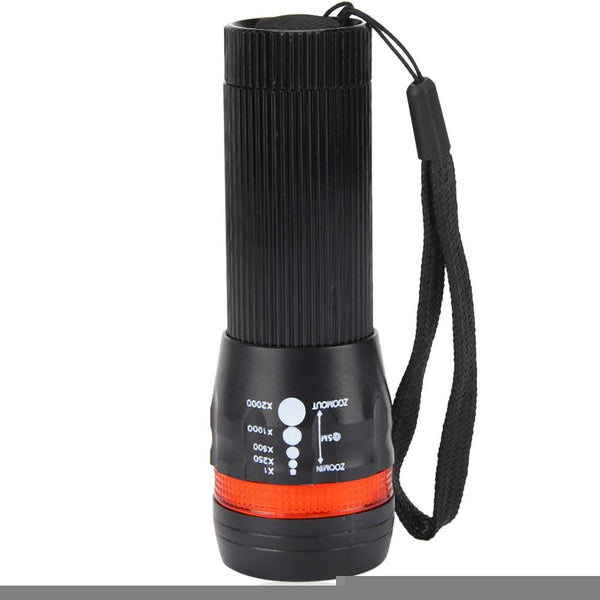 Q5 Waterproof 3W 140lm 3 Modes LED Bike Light Zoomable Flashlight with Torch Holder