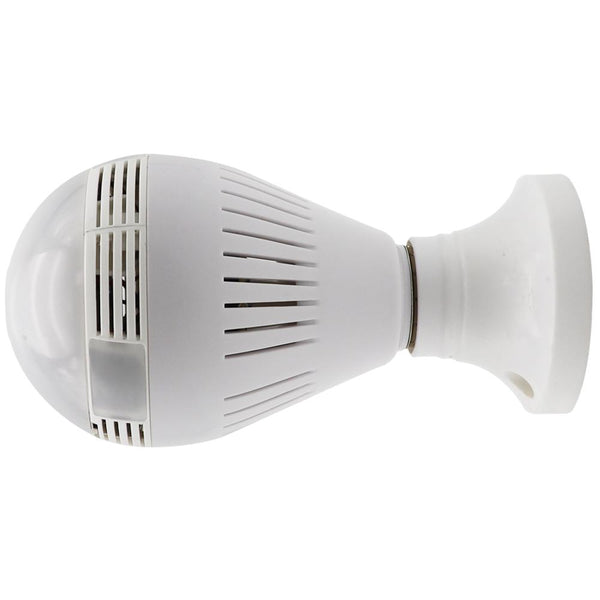 Wireless WIFI IP Camera Panoramic 360 Degree Bulb LED Lights 960P For Home Security