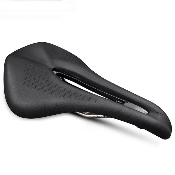 Micro Fiber Leather Molybdenum Steel Bike Saddle Hollow Carbon Bow Mountain Strong Racing Cushion