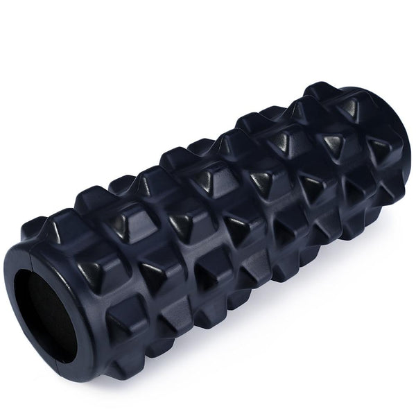 MILY SPORT PU Skin EVA Yoga Fitness Foam Roller Physio Block Exercise Massage Gym Cure Equipment