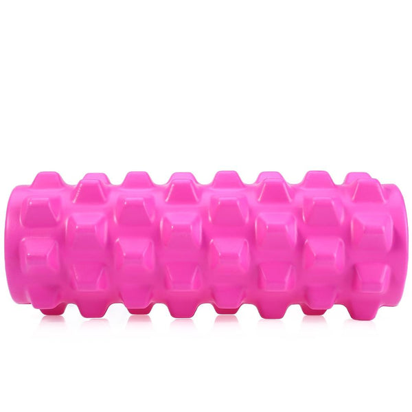 MILY SPORT PU Skin EVA Yoga Fitness Foam Roller Physio Block Exercise Massage Gym Cure Equipment