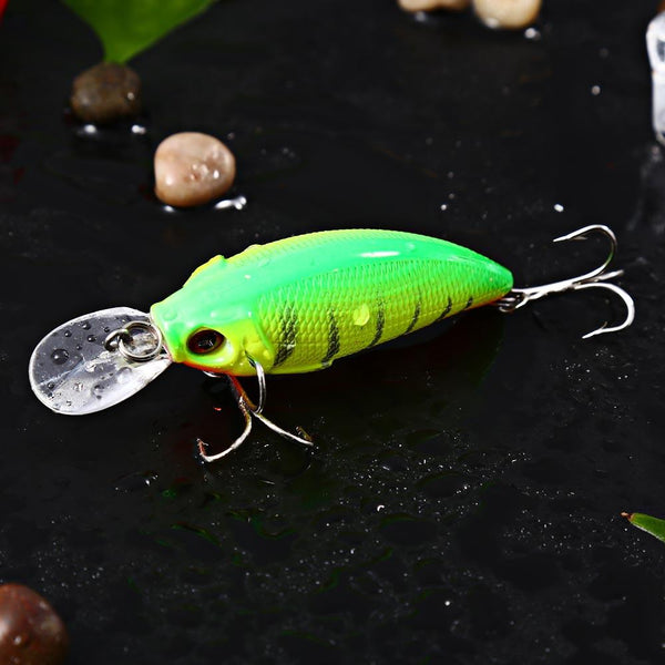7.5CM Artificial Fishing Lure Trolling Crankbait 8.3g