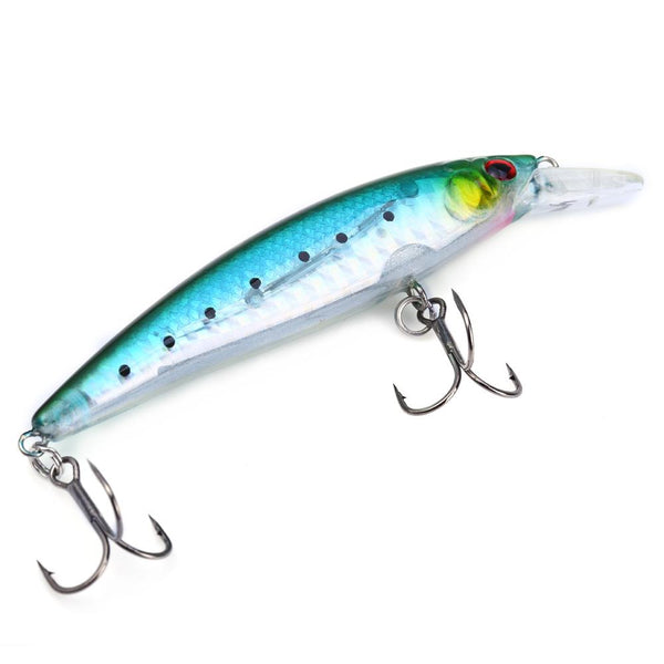 Trulinoya DW11 Fishing Lure Bait Plastic Hard Diving Minnow