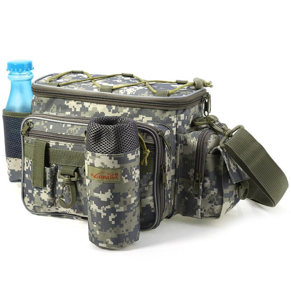 Multifunction Lure Waist Pack Fishing Tackle Messenger Bag