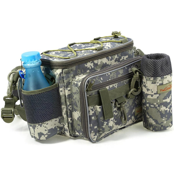 Multifunction Lure Waist Pack Fishing Tackle Messenger Bag