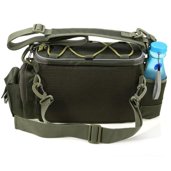 Multifunction Lure Waist Pack Fishing Tackle Messenger Bag