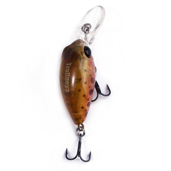 DW40 32mm Trulinoya Bare King Mini Fishing Lure Hard Bait with Hook Fishing Gear