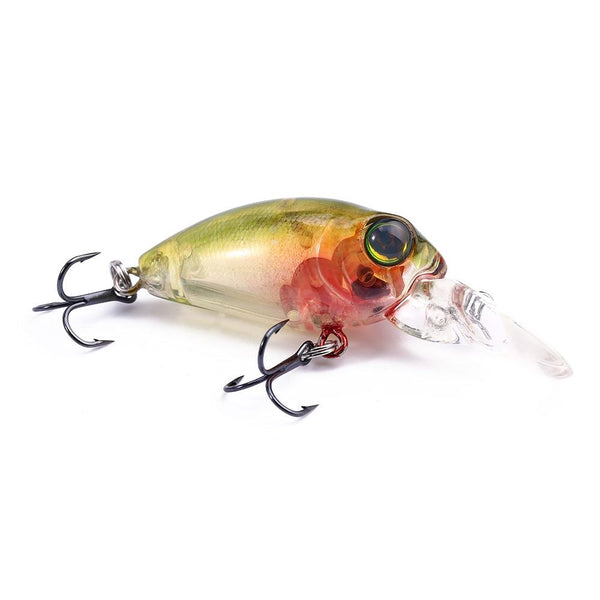 DW40 32mm Trulinoya Bare King Mini Fishing Lure Hard Bait with Hook Fishing Gear