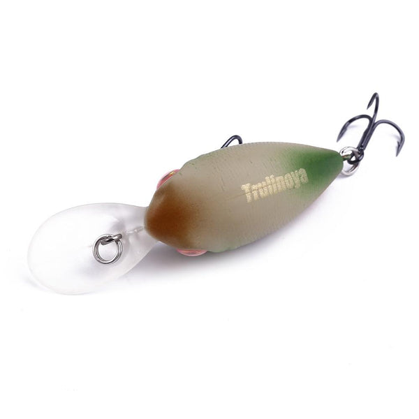 DW40 32mm Trulinoya Bare King Mini Fishing Lure Hard Bait with Hook Fishing Gear