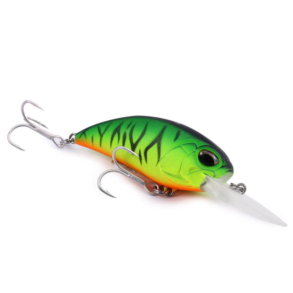DW32 60mm Trulinoya Hard Fishing Lure Crank Artificial Baits with Hook Fishing Gear