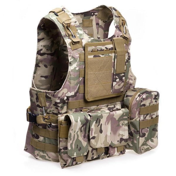 Amphibious Tactical Military Molle Waistcoat Combat Assault Plate Carrier Vest - CBXMall.com | Best Prices ➤ Fast DELIVERY | ✈ Free Standard Shipping over 100+ Countries Worldwide
