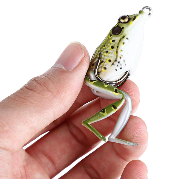 Freshwater Ray Frog Fishing Lure Hooks Fish Bait Tackle