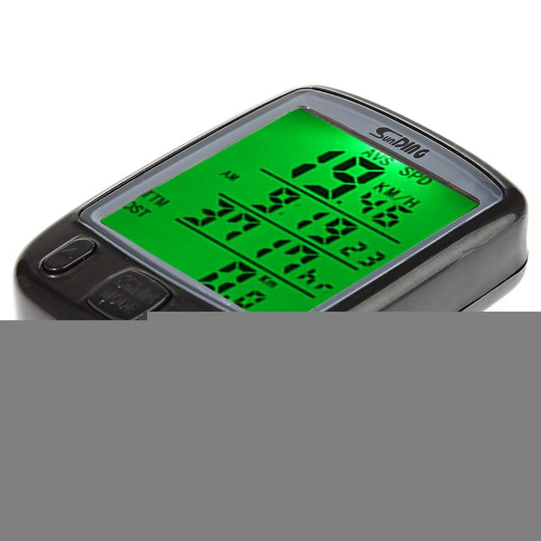 SunDing SD - 563B Outdoor Multifunction Water Resistant Cycling Odometer Speedometer