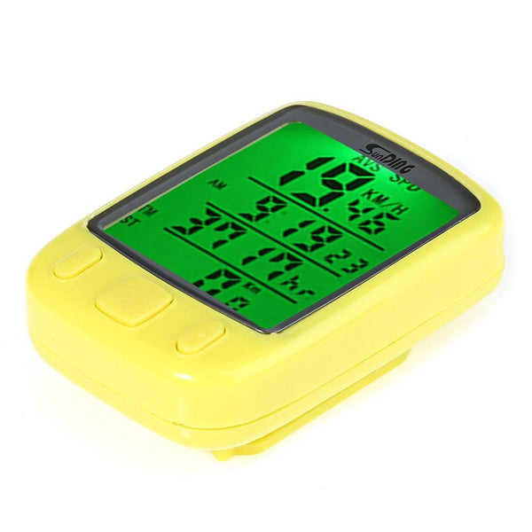 SunDing SD - 563B Outdoor Multifunction Water Resistant Cycling Odometer Speedometer