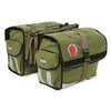 Roswheel Durable 2 in 1 Water Repellent Bicycle Rear Pannier Bag with Reflective Stripe