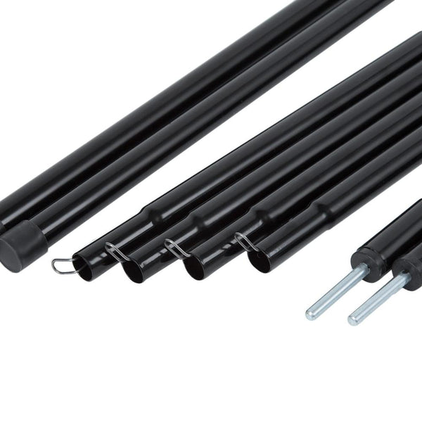 8 Sections Outdoor Camping Tent Poles 50 x 1.6cm Galvanized Iron Canopy Awning - CBXMall.com | Best Prices ➤ Fast DELIVERY | ✈ Free Standard Shipping over 100+ Countries Worldwide