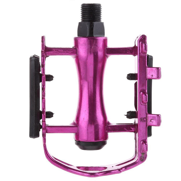 Paired Aluminum Alloy Flat Bicycle Pedal for Mountain Road Bike BMX Fixed Gear