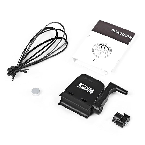 Sunding Bike Bluetooth 4.0 Wireless Combo Computer Speedometer Cadence Sensor with APP