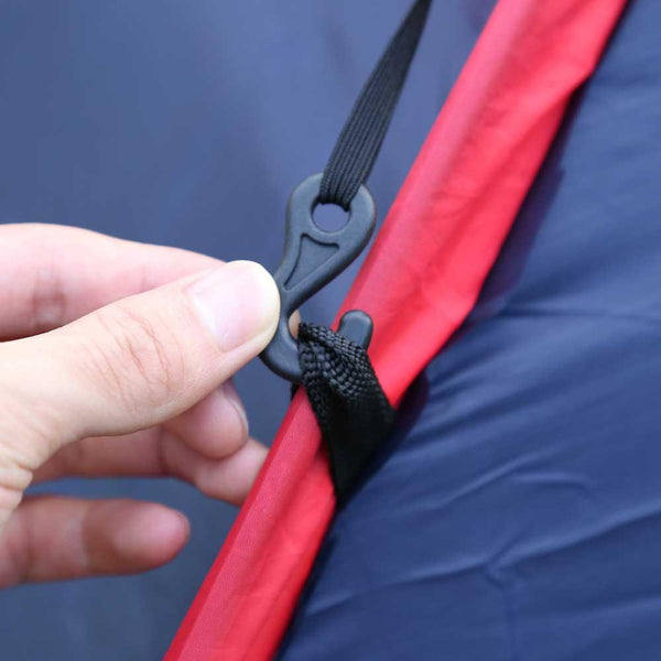 Two Person Outdoor Camping Tent Kit Fiberglass Pole Water Resistance with Carry Bag for Hiking Traveling - CBXMall.com | Best Prices ➤ Fast DELIVERY | ✈ Free Standard Shipping over 100+ Countries Worldwide