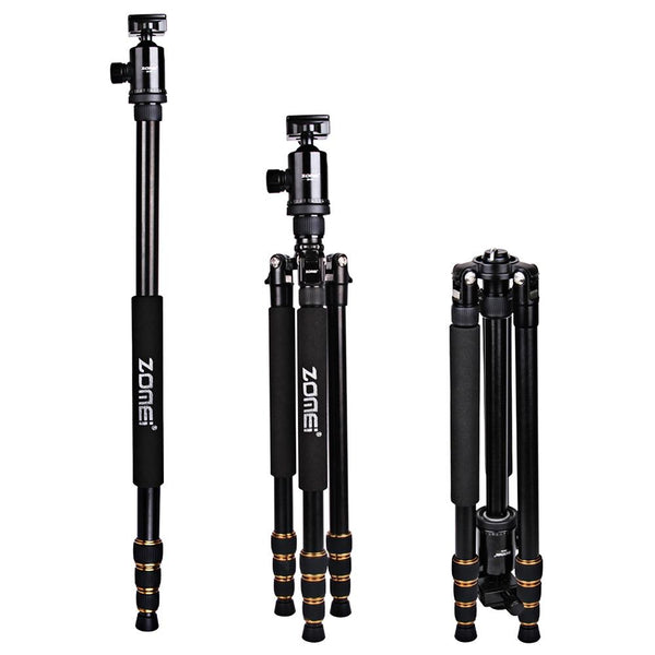 Zomei Z688 64 Inches Lightweight Professional Camera Video Aluminum Tripod with Bag