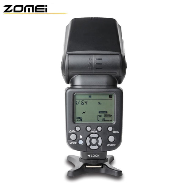 Zomei 860T Professional Macro Speedlight Flashlight LCD Screen for Canon Nikon