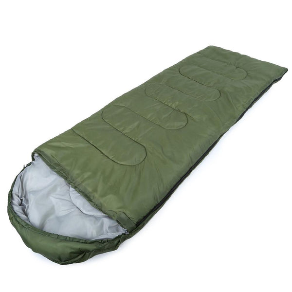 Outdoor Camping Travel Envelope Water Resistance Hooded Sleeping Bag - CBXMall.com | Best Prices ➤ Fast DELIVERY | ✈ Free Standard Shipping over 100+ Countries Worldwide
