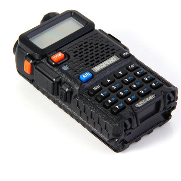 BAOFENG UV - 5R UHF / VHF Walkie Talkie 128-Channel with Flashlight