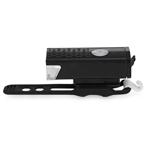 Water Resistant Rechargeable Mountain Bike Front Light with USB Changer for Night Cycling