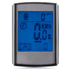 Large Screen Water Resistant Wireless LCD Backlight 2 in 1 Bicycle Computer Odometer Speedometer