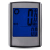 Water Resistant Wireless Cycle Computer Speedometer with LCD Backlight
