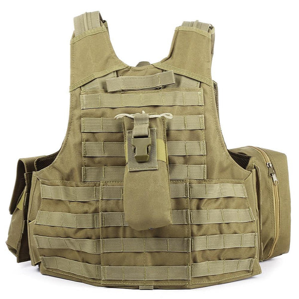 Tactical Military Battle Combat Airsoft Molle Bullet Assault Plate Carrier Vest - CBXMall.com | Best Prices ➤ Fast DELIVERY | ✈ Free Standard Shipping over 100+ Countries Worldwide
