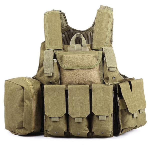 Tactical Military Battle Combat Airsoft Molle Bullet Assault Plate Carrier Vest - CBXMall.com | Best Prices ➤ Fast DELIVERY | ✈ Free Standard Shipping over 100+ Countries Worldwide