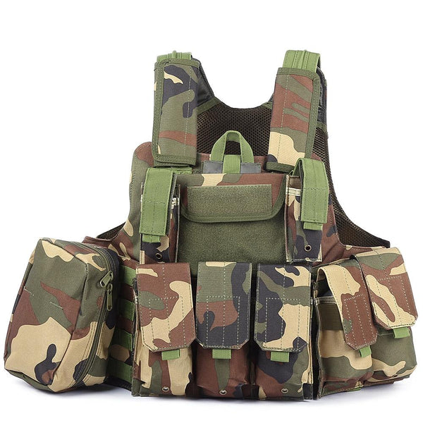 Tactical Military Battle Combat Airsoft Molle Bullet Assault Plate Carrier Vest - CBXMall.com | Best Prices ➤ Fast DELIVERY | ✈ Free Standard Shipping over 100+ Countries Worldwide