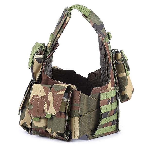Tactical Military Battle Combat Airsoft Molle Bullet Assault Plate Carrier Vest - CBXMall.com | Best Prices ➤ Fast DELIVERY | ✈ Free Standard Shipping over 100+ Countries Worldwide
