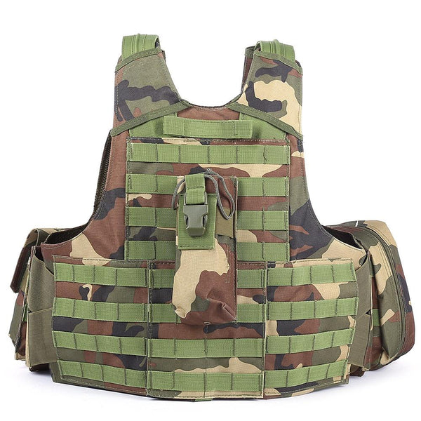 Tactical Military Battle Combat Airsoft Molle Bullet Assault Plate Carrier Vest - CBXMall.com | Best Prices ➤ Fast DELIVERY | ✈ Free Standard Shipping over 100+ Countries Worldwide