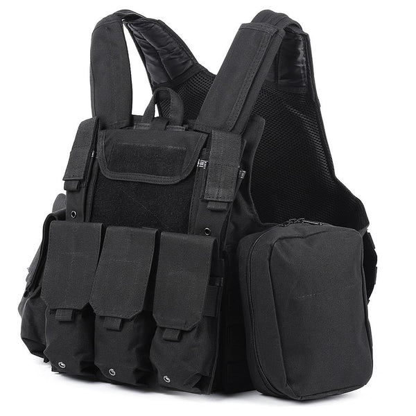 Tactical Military Battle Combat Airsoft Molle Bullet Assault Plate Carrier Vest - CBXMall.com | Best Prices ➤ Fast DELIVERY | ✈ Free Standard Shipping over 100+ Countries Worldwide
