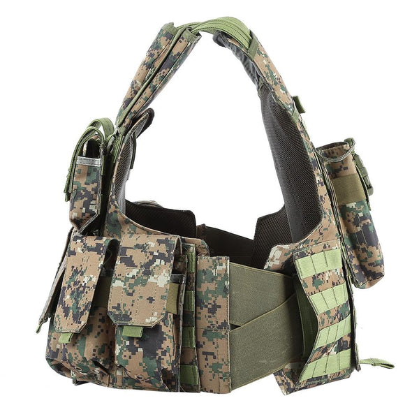 Tactical Military Battle Combat Airsoft Molle Bullet Assault Plate Carrier Vest - CBXMall.com | Best Prices ➤ Fast DELIVERY | ✈ Free Standard Shipping over 100+ Countries Worldwide