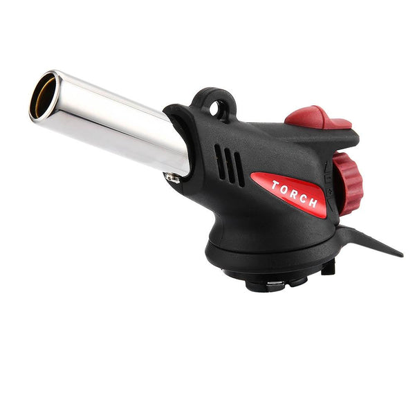Butane Gas Torch Flamethrower Automatic Ignition Welding Outdoor Camping Barbecue Stove Equipment - CBXMall.com | Best Prices ➤ Fast DELIVERY | ✈ Free Standard Shipping over 100+ Countries Worldwide