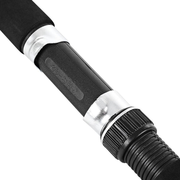 Durable Fishing Rod Telescopic Glass Fiber Pole with EVA Handle Outdoor Tool