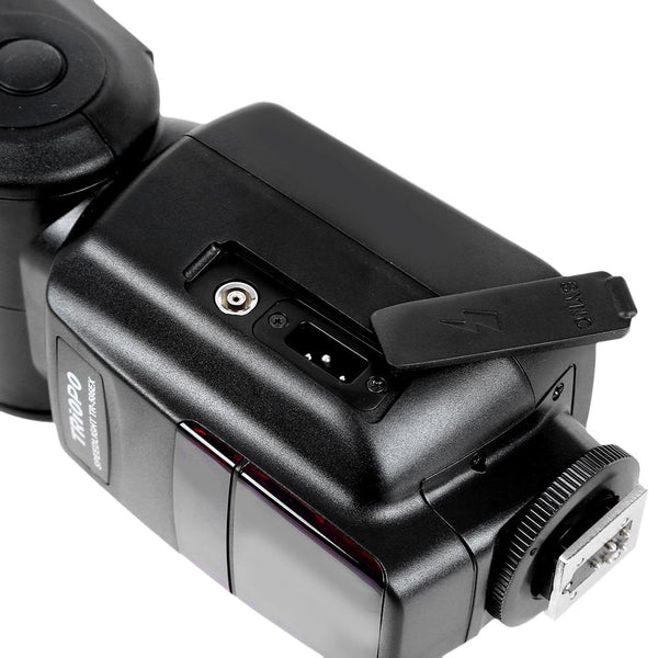 TRIOPO TR - 586EX C 1/8000s Wireless Hot Shoe Camera Flashlight Speedlite with LCD Screen