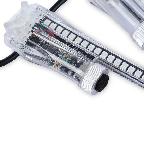 FT - 801 256 LEDs DIY Bicycle Waterproof Colorful Changing Video Pictures Bike Wheel Spoke Light