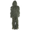 Camouflage Jungle Hunting Ghillie Suit Set Woodland Sniper Birdwatching Poncho