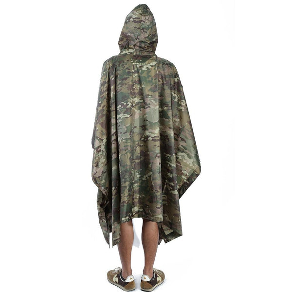 Free Solider Outdoor Multifunctional Camping Camouflage Packable Poncho Mat Raincoat - CBXMall.com | Best Prices ➤ Fast DELIVERY | ✈ Free Standard Shipping over 100+ Countries Worldwide